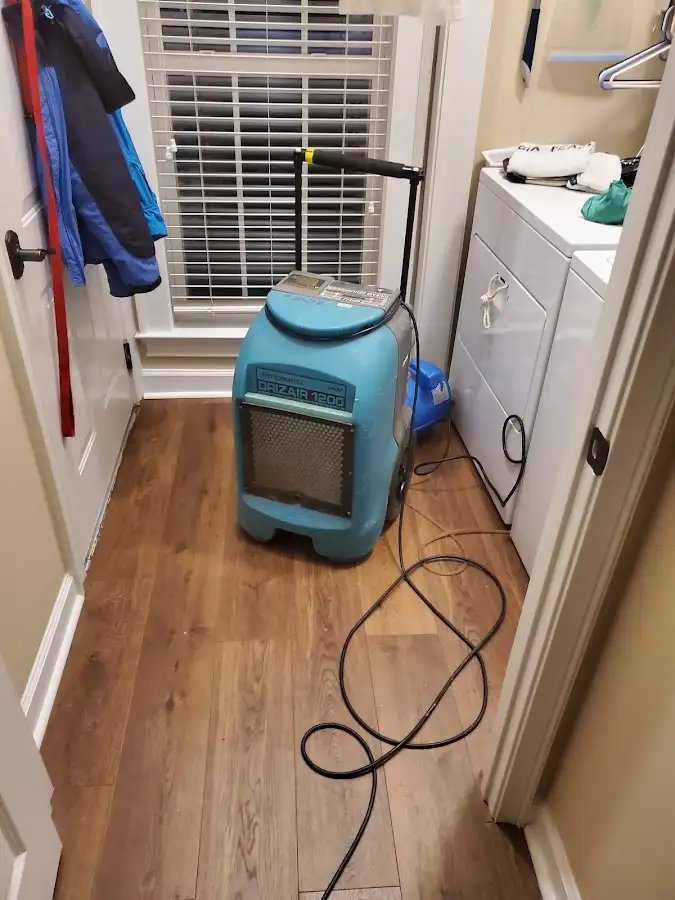 Commercial dehumidifier deployed for Flood Damage Cleanup in Glens Falls